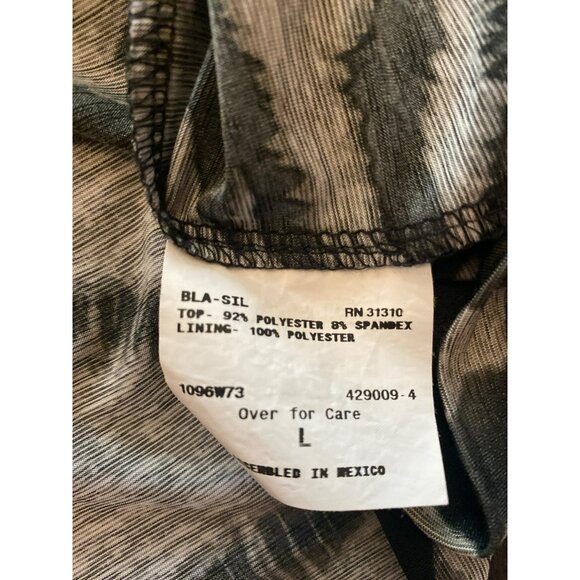 IZ Byer California Zebra Print Top - Picture 7 of 7